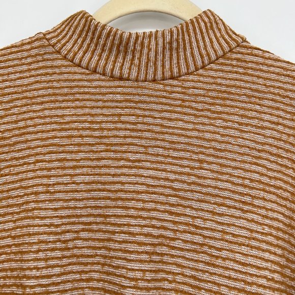 Urban Outfitters Size Small Out from Under Amelia Stripe Mock Neck Sweater - Picture 5 of 8